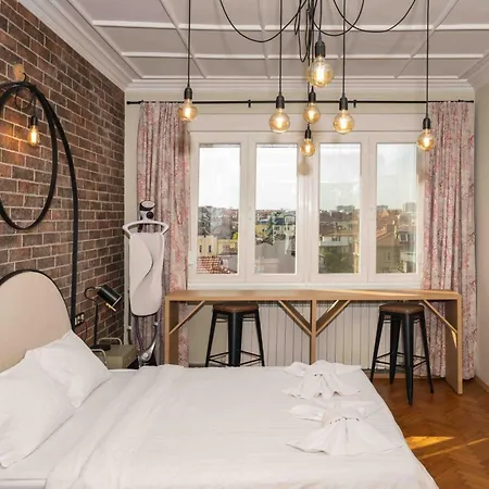Heart Of The City Center Lux Apartment With View Sofia Exterior photo
